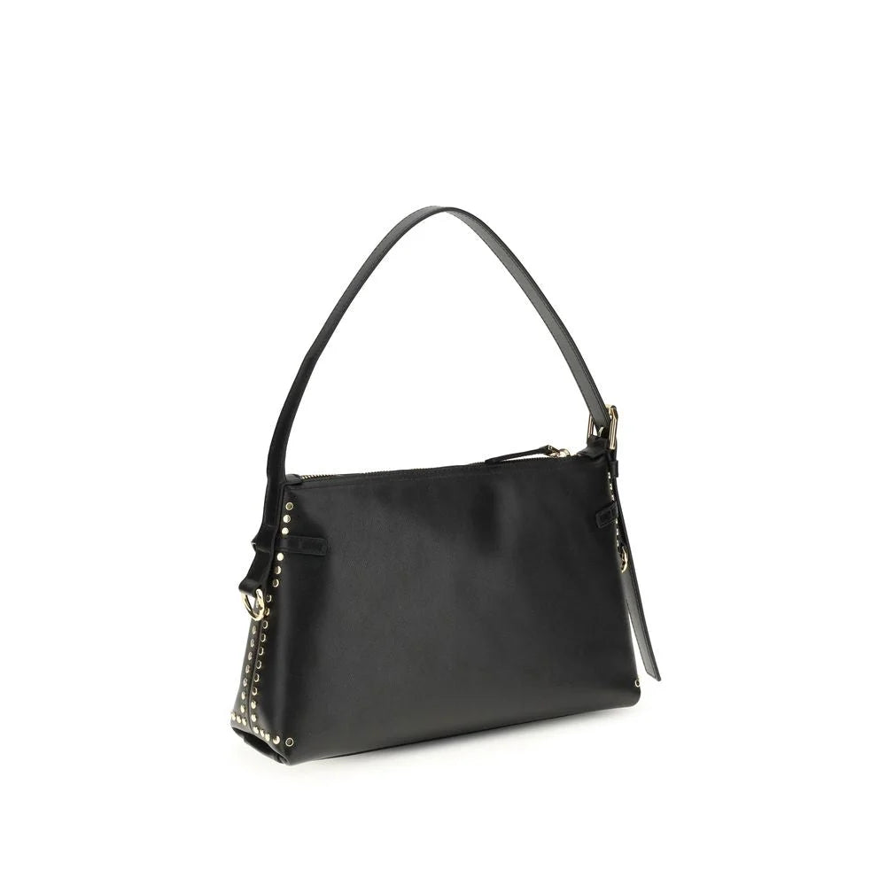 Givenchy Black Calf Leather Bos Taurus Shoulder Bag