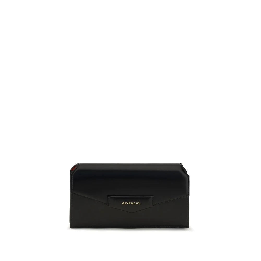 Givenchy Black Calf Leather Bos Taurus Wallet