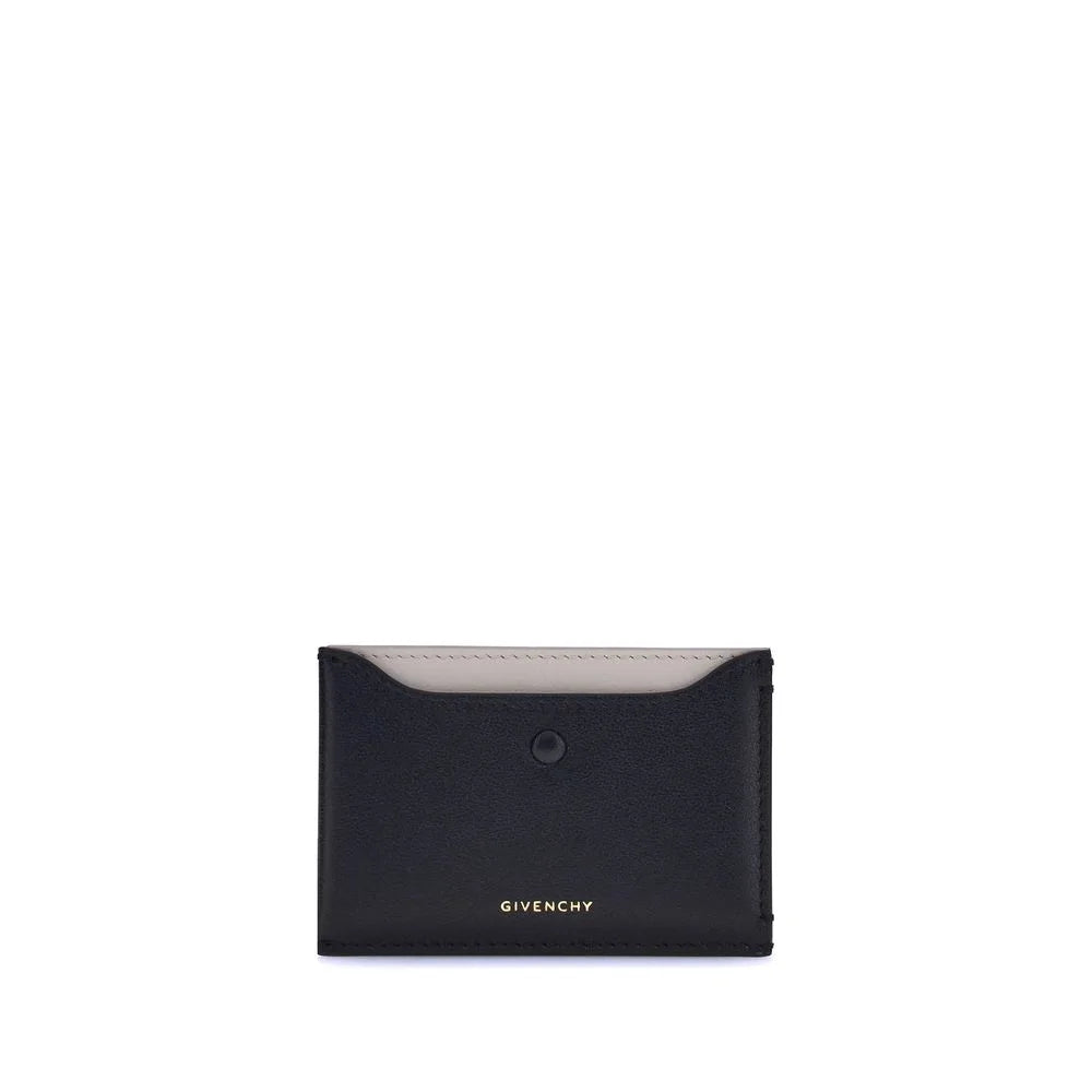 Givenchy Black Calf Leather Bos Taurus Wallet