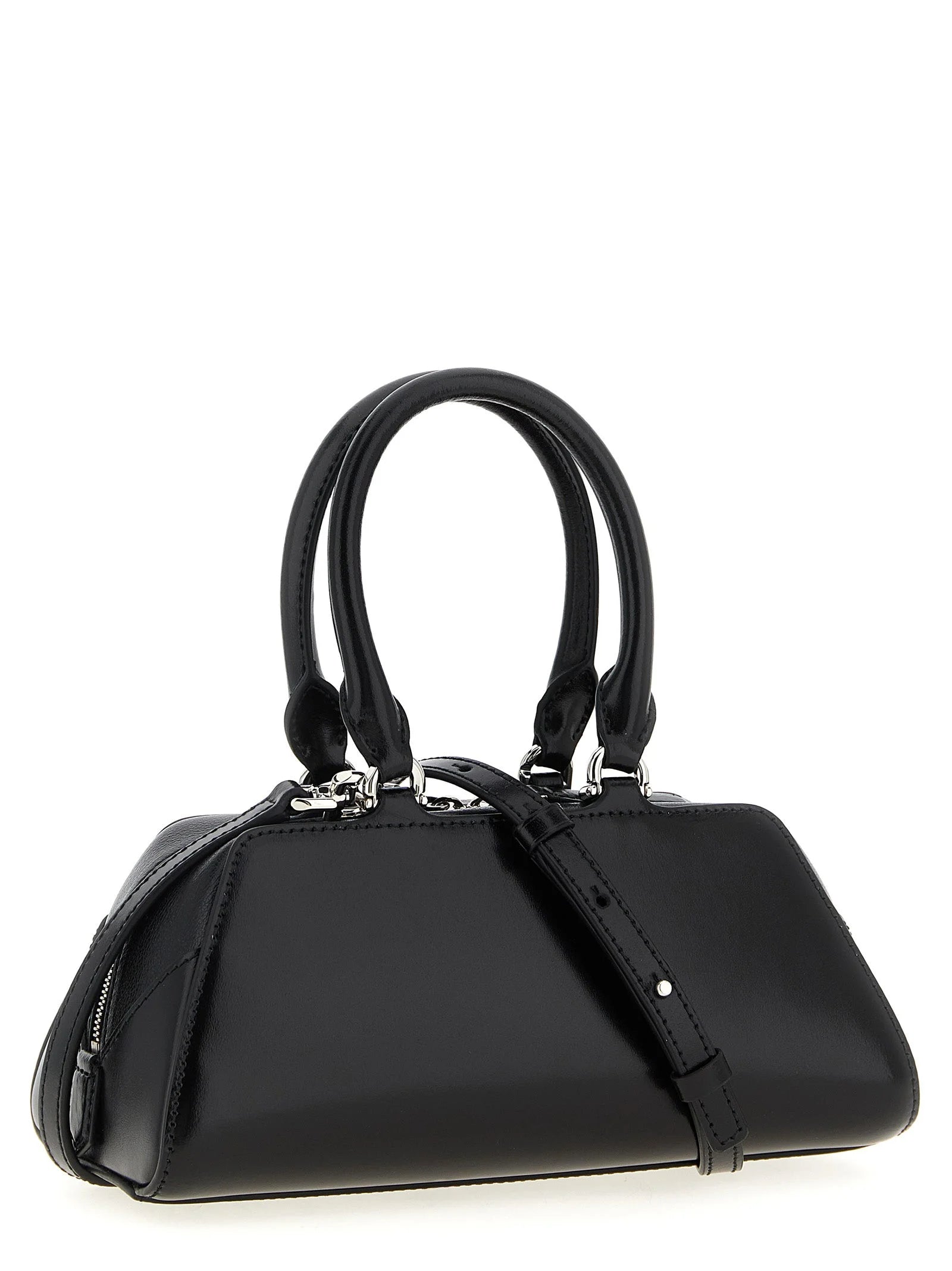 Geantă de mână Givenchy din piele de vițel neagră