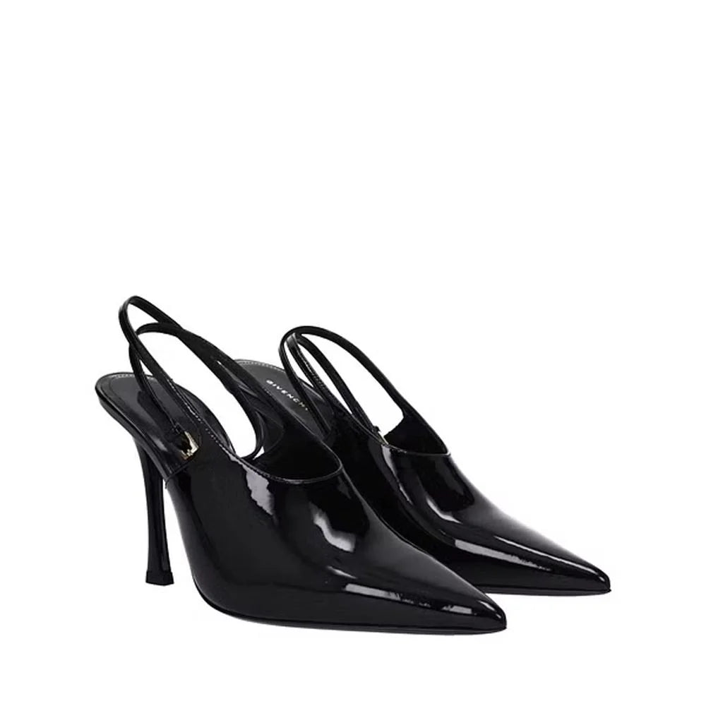 Givenchy Black Calfskin High Heel Pumps - EU36/US6