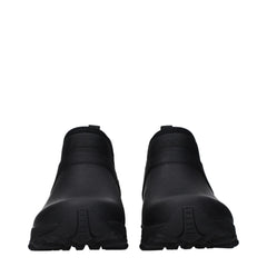 Givenchy Black Cotton Ankle Boots