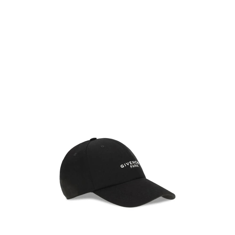 Givenchy Black Cotton Cap (Baseball Hat) - UNI