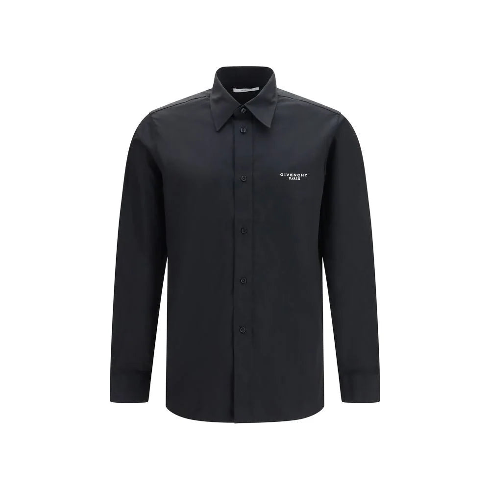 Givenchy Black Cotton Dress Shirt