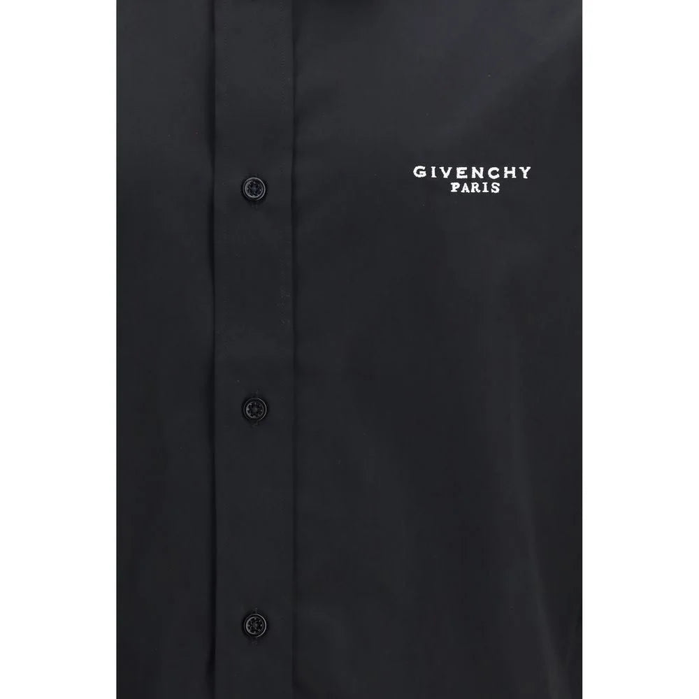 Givenchy Black Cotton Dress Shirt