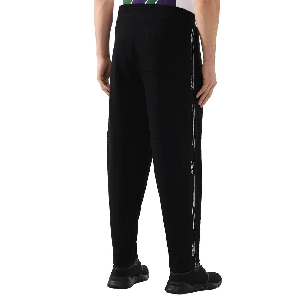 Givenchy Black Cotton Joggers (Workout Pants) - XS