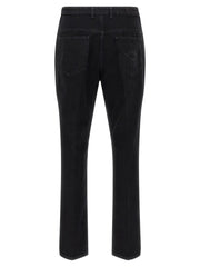 Givenchy Black Cotton Straight-Leg Jeans