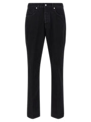 Givenchy Black Cotton Straight-Leg Jeans