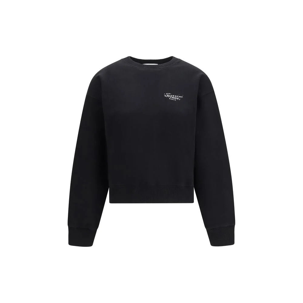Givenchy Black Cotton Sweatshirt