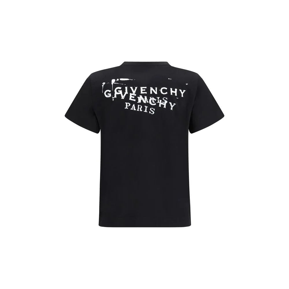 Givenchy Black Cotton T-Shirt