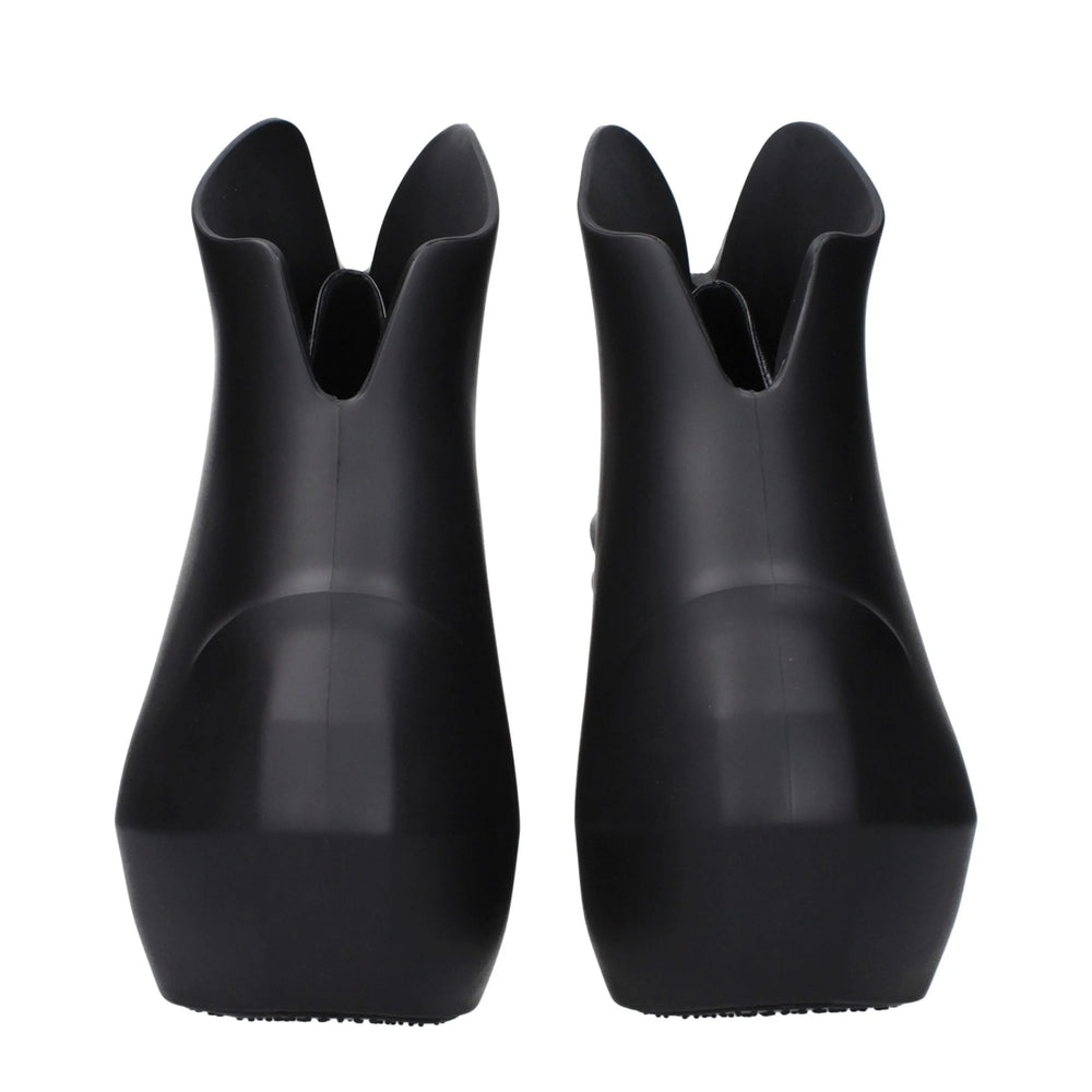 Givenchy Black Cotton Wedges Sandals