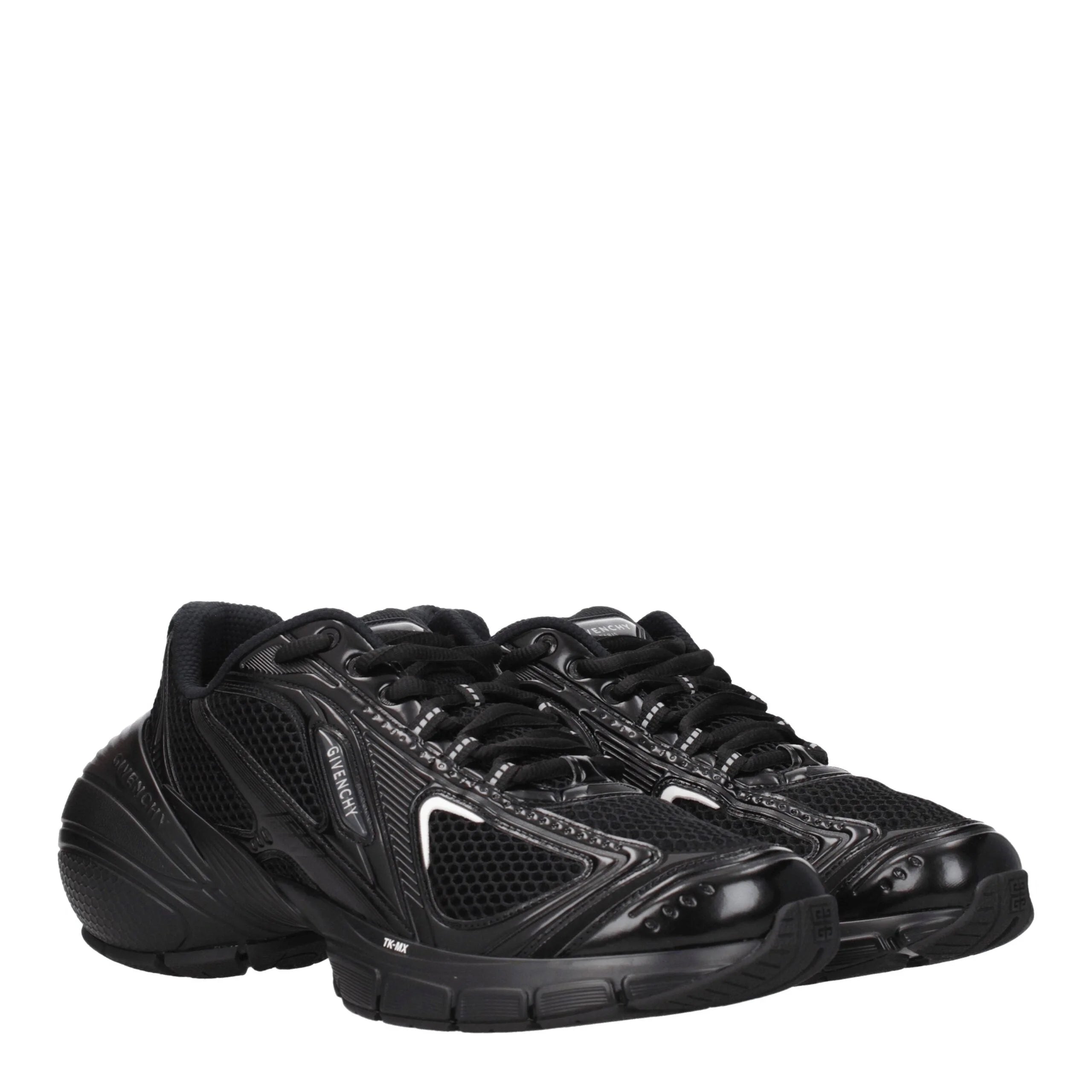 Givenchy Black Fabric Athletic Sneakers