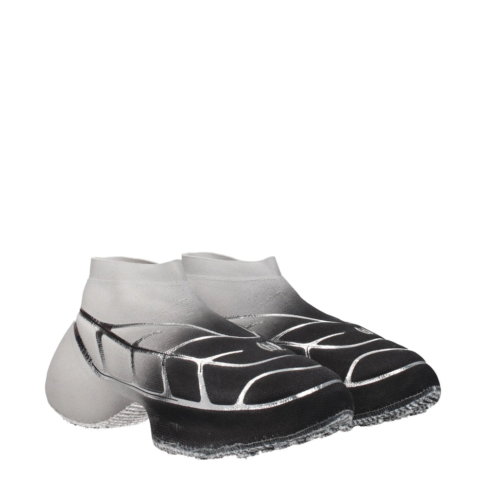 Givenchy Black Fabric Athletic Sneakers - EU40/US7 - Sneakers