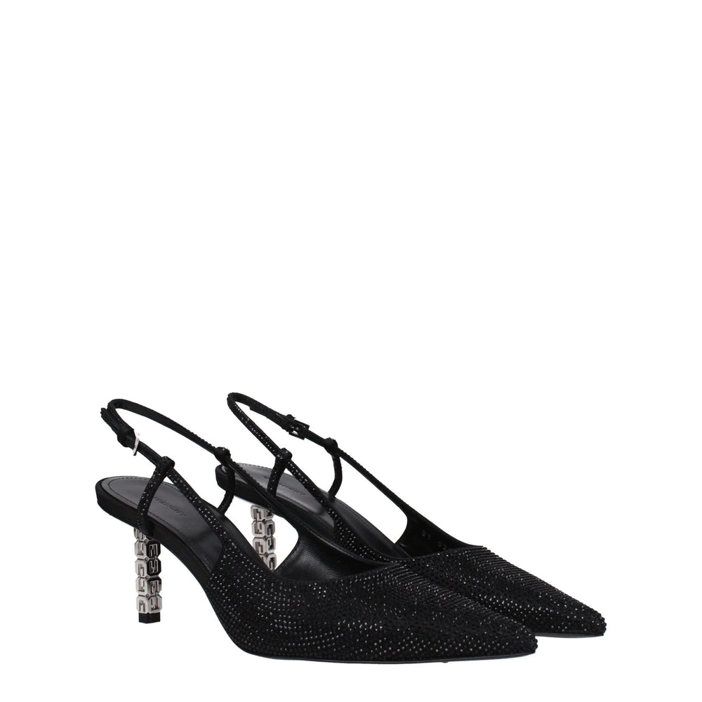 Givenchy Black Fabric High Heel Pumps - Heels