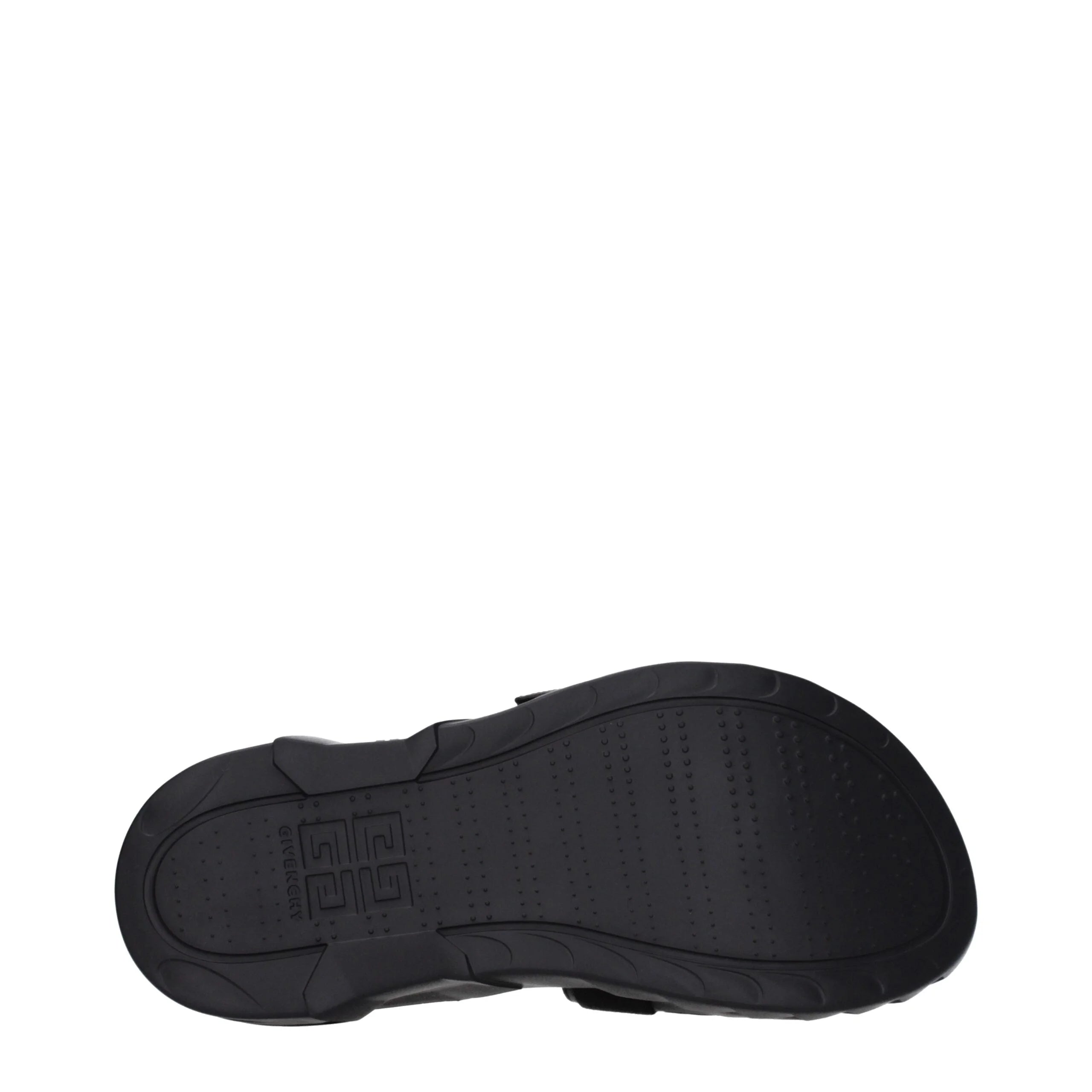 Givenchy Black Fabric Slippers Sandals - EU40/US7