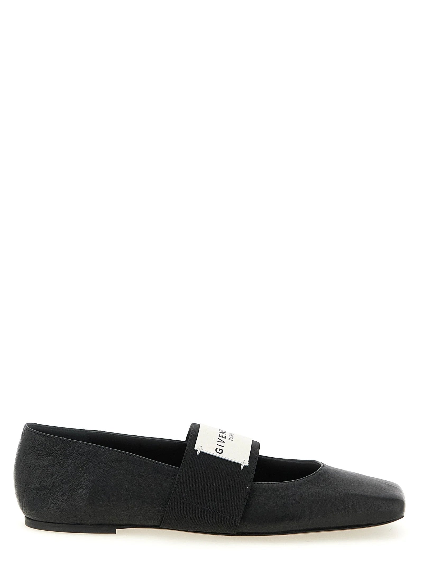 Sapatilhas de Balé de Pele de Cordeiro Preta Givenchy - EU40/US10