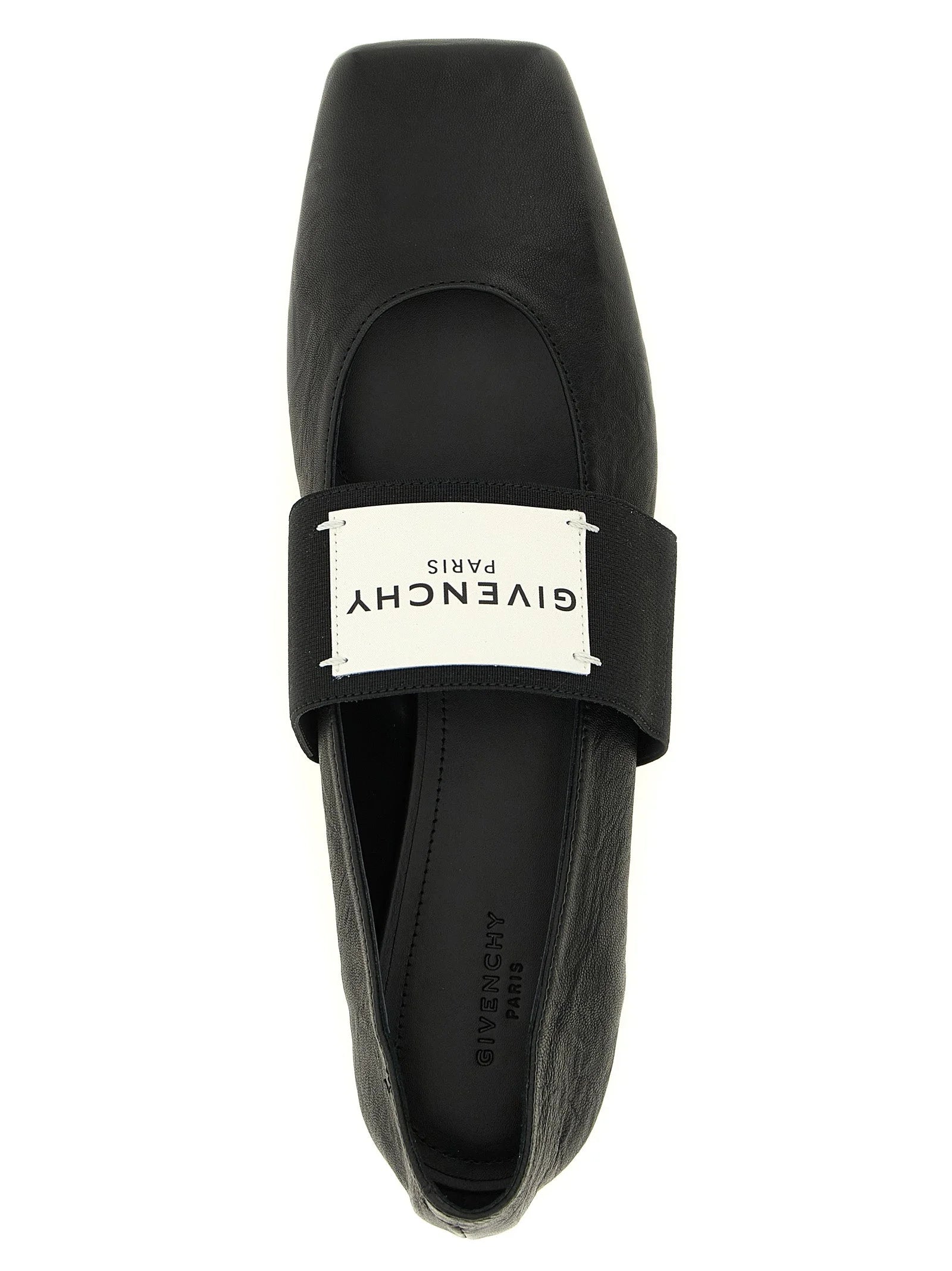 Givenchy Sapatilhas de Couro de Cordeiro Pretas - EU40/US10