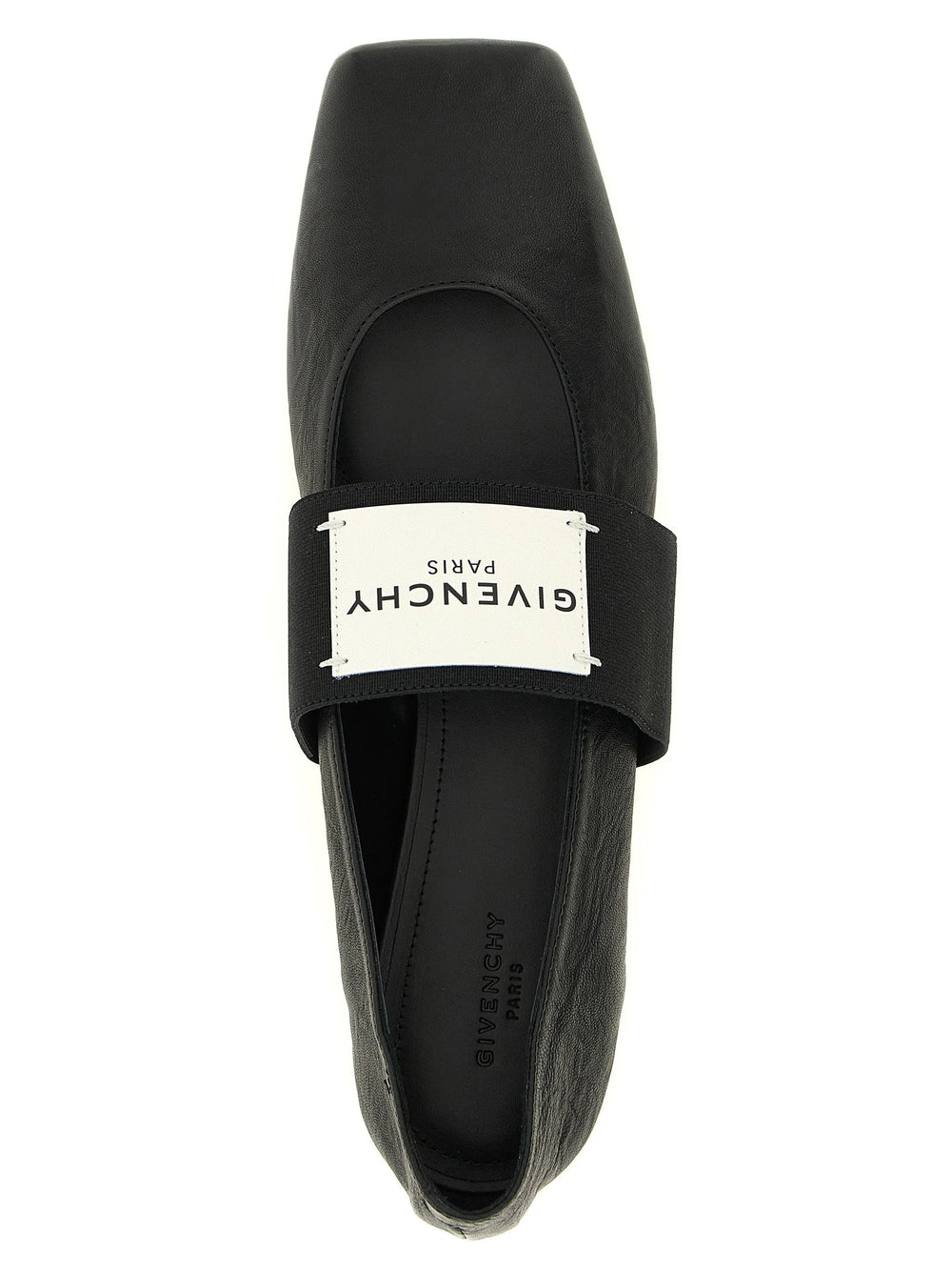 Givenchy Sapatilhas de Couro de Cordeiro Pretas - EU40/US10