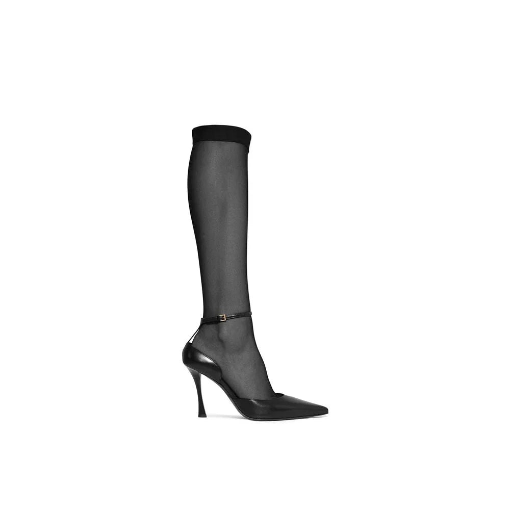Givenchy Black Lamb Leather Pumps - EU38/US8