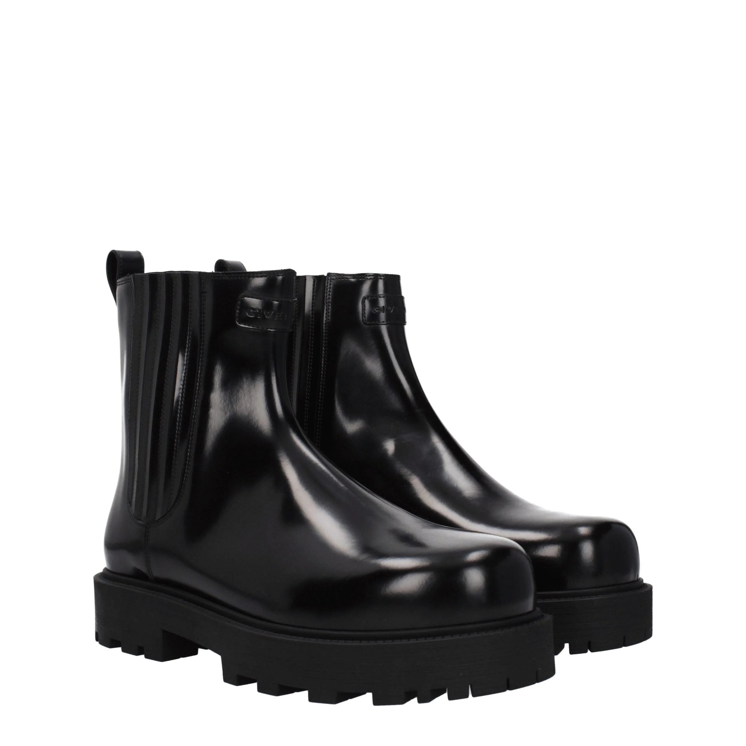 Givenchy Black Leather Ankle Boots - Boots