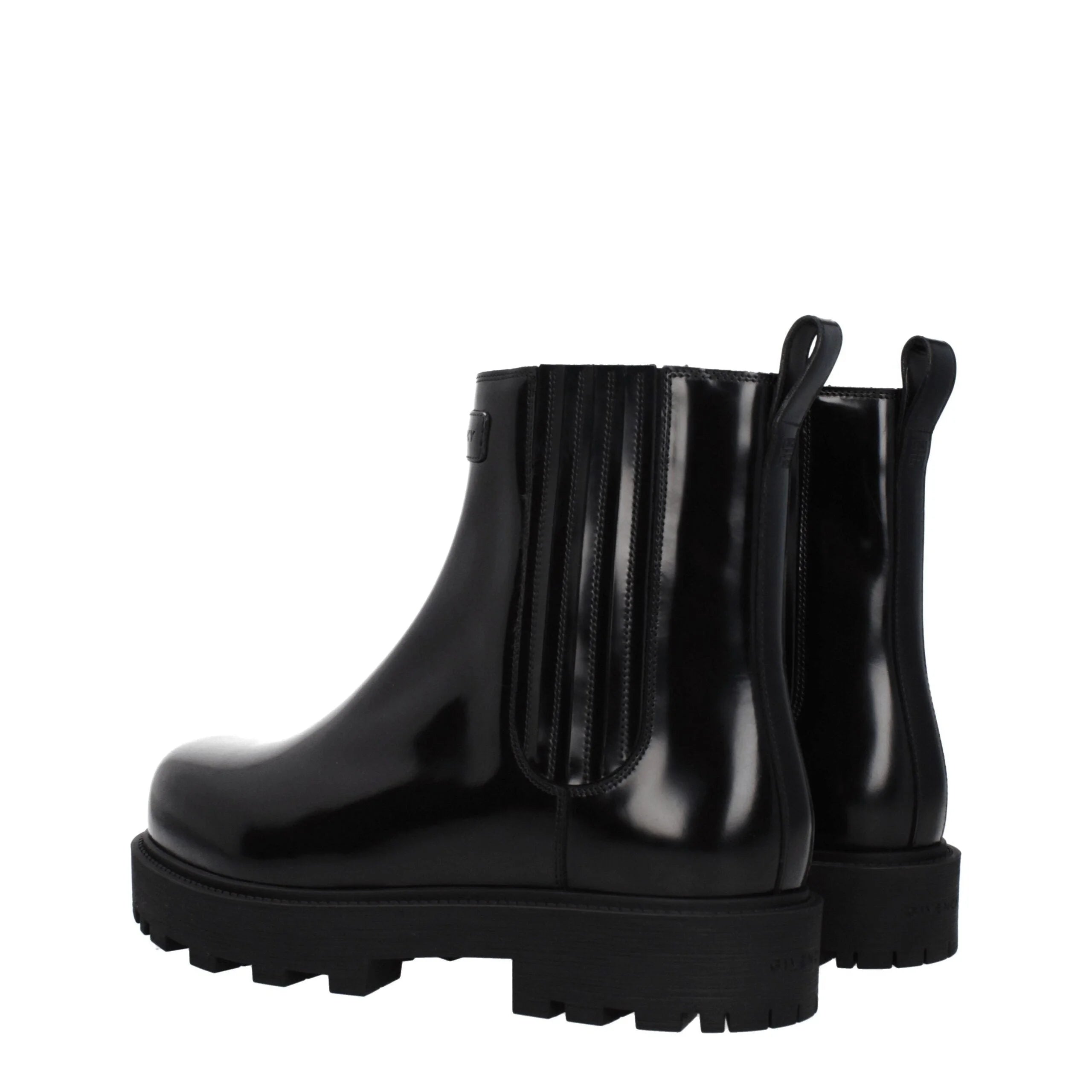 Givenchy Black Leather Ankle Boots - Boots