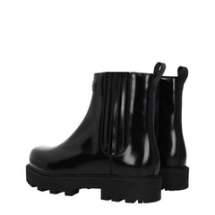 Givenchy Black Leather Ankle Boots - Boots