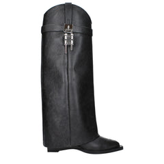 Givenchy Black Leather Boots - Boots