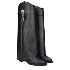 Givenchy Black Leather Boots - Boots