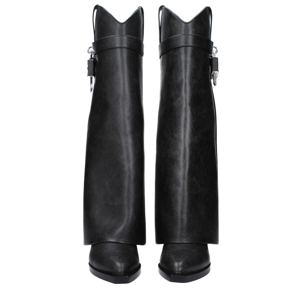 Givenchy Black Leather Boots - Boots