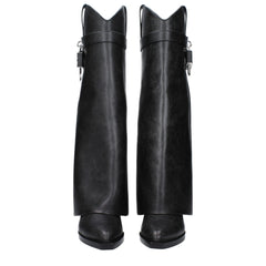 Givenchy Black Leather Boots - Boots