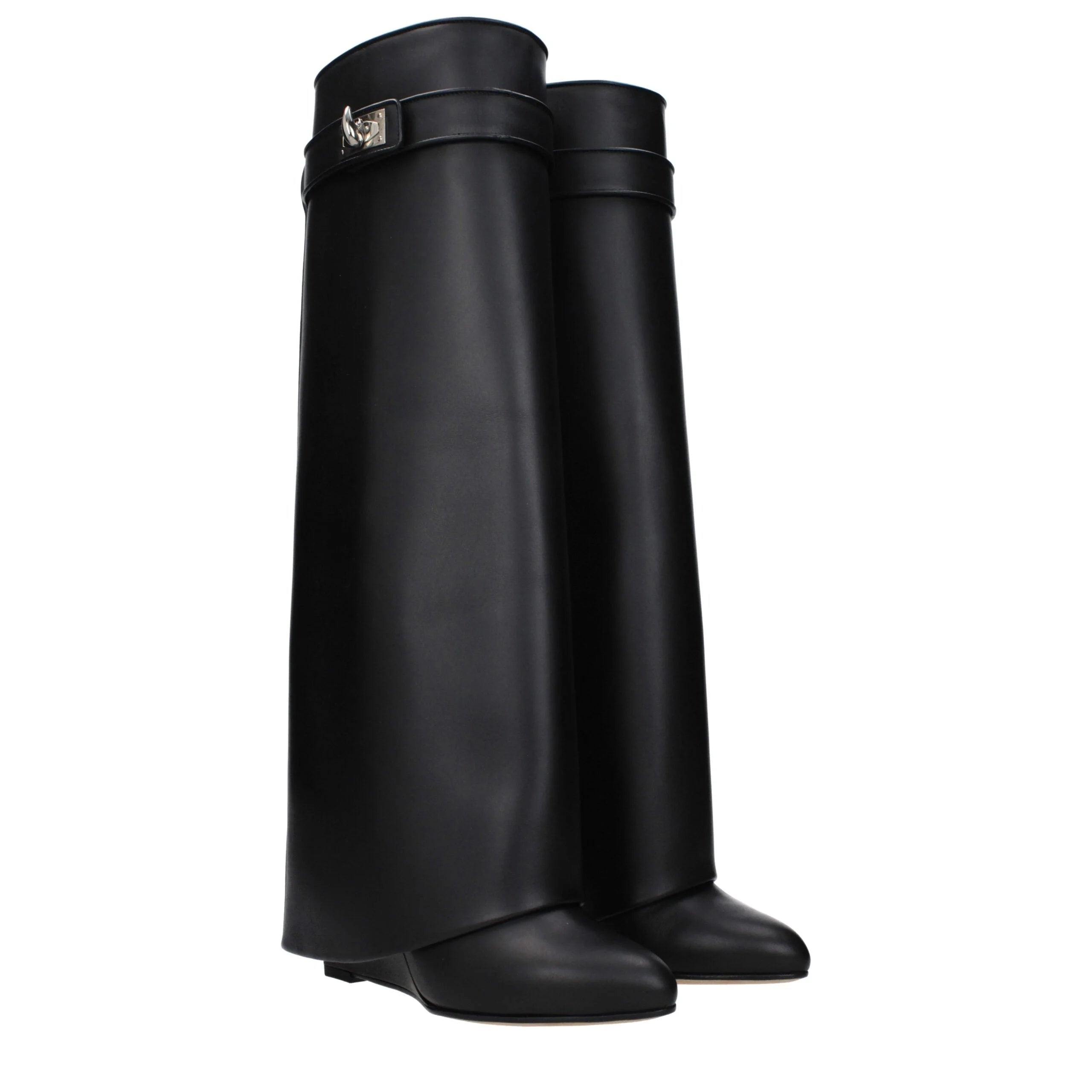 Givenchy Black Leather Boots - EU35/US5
