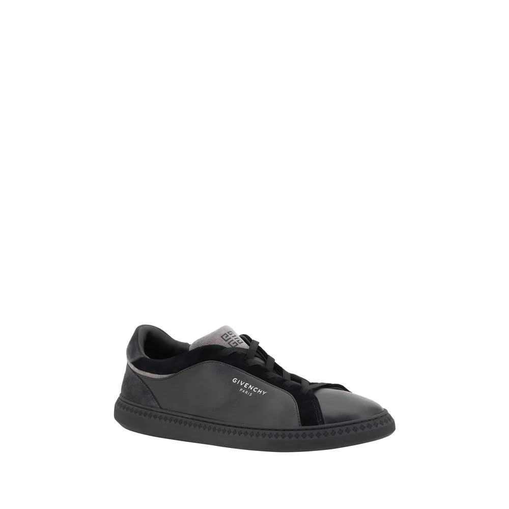 Givenchy Black Leather G Set Sneakers - EU44/US11 - Sneakers