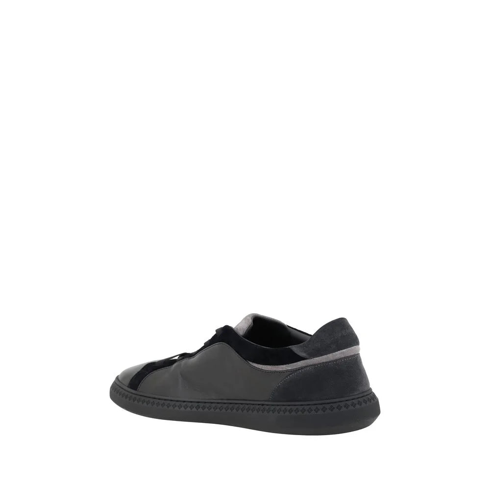 Givenchy Black Leather G Set Sneakers - EU44/US11 - Sneakers