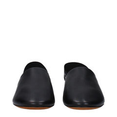 Givenchy Black Leather Mules - EU35/US5