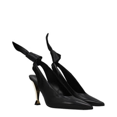 Givenchy Black Leather Pumps