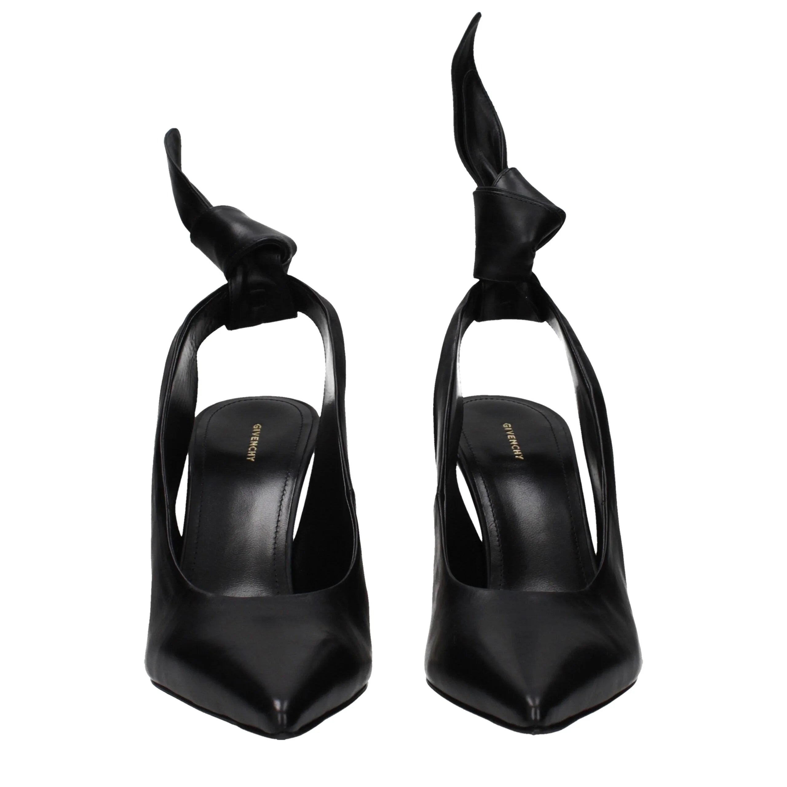 Escarpins en cuir noir Givenchy