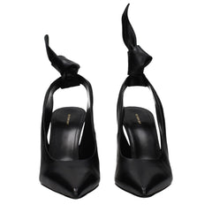 Escarpins en cuir noir Givenchy