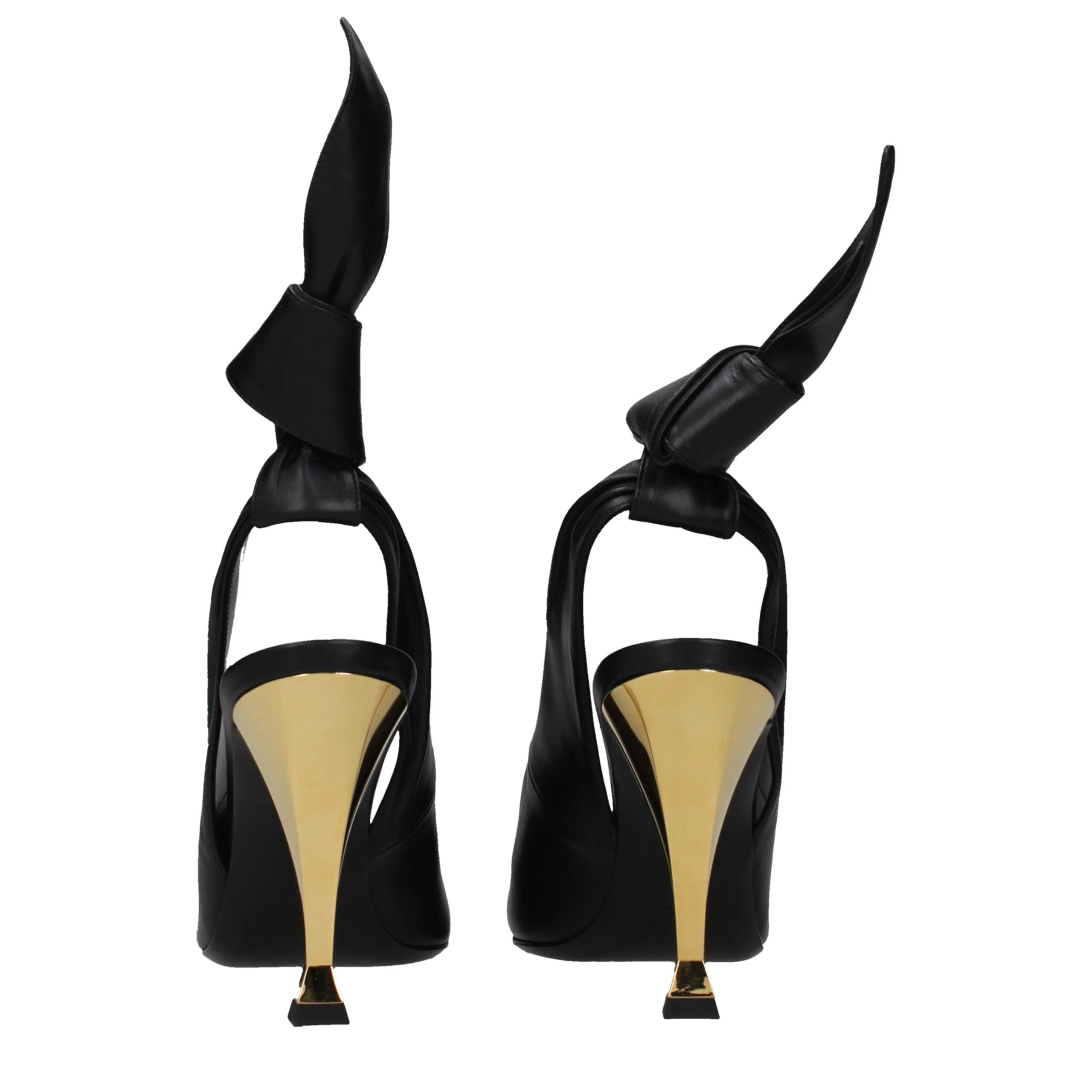 Escarpins en cuir noir Givenchy