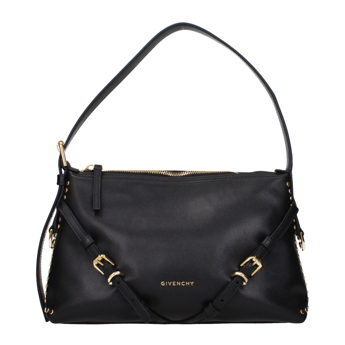 Givenchy Black Leather Shoulder Bag