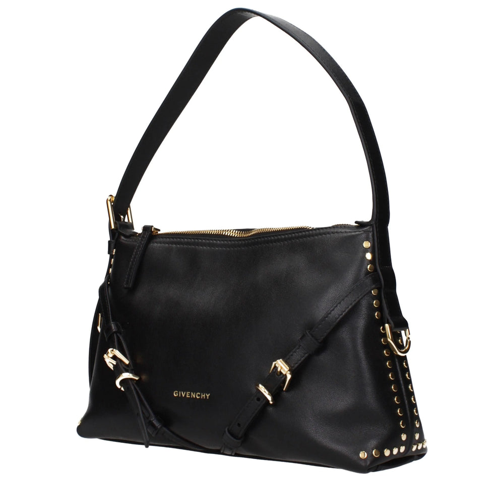 Givenchy Black Leather Shoulder Bag