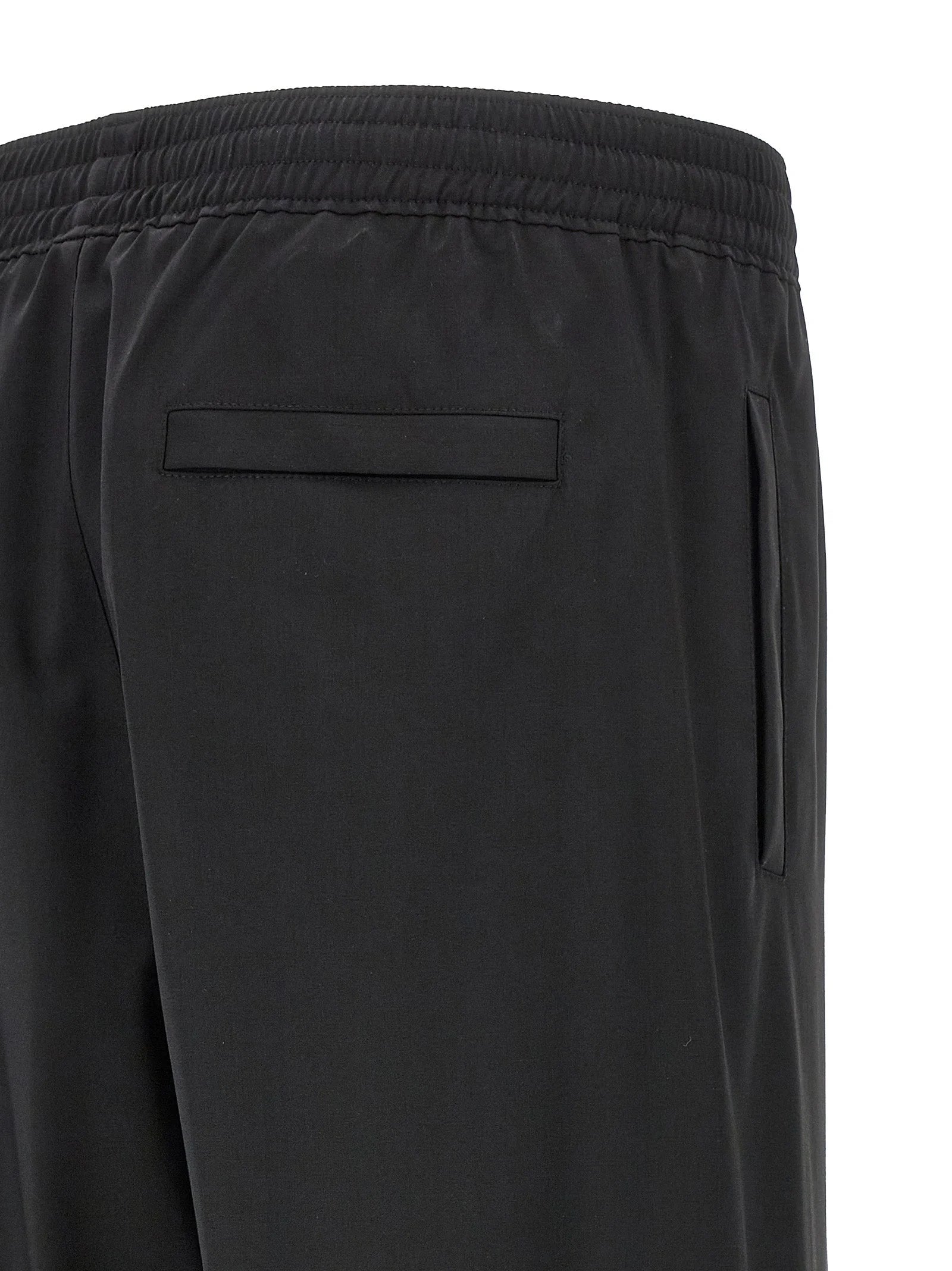 Givenchy Black Virgin Wool Casual Pants - IT46 | S
