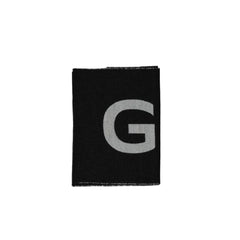 Givenchy Black Virgin Wool Scarf