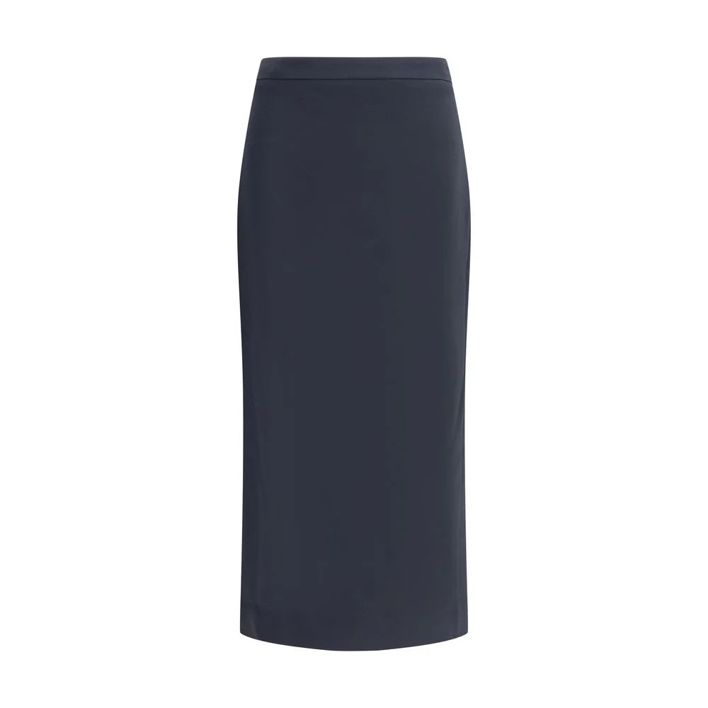 Givenchy Black Viscose Midi Skirt - IT38 | S