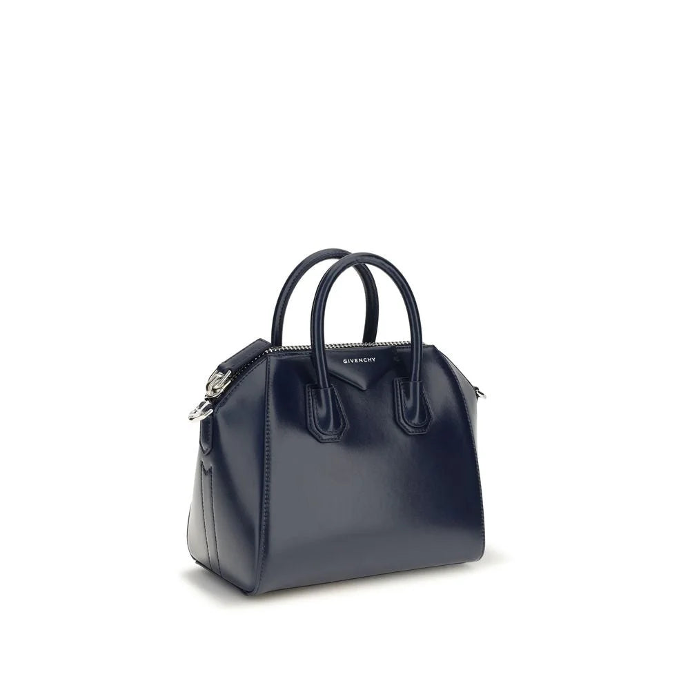 Givenchy modrá kabelka z telecí kůže