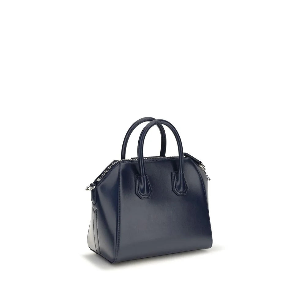 Givenchy modrá kabelka z telecí kůže