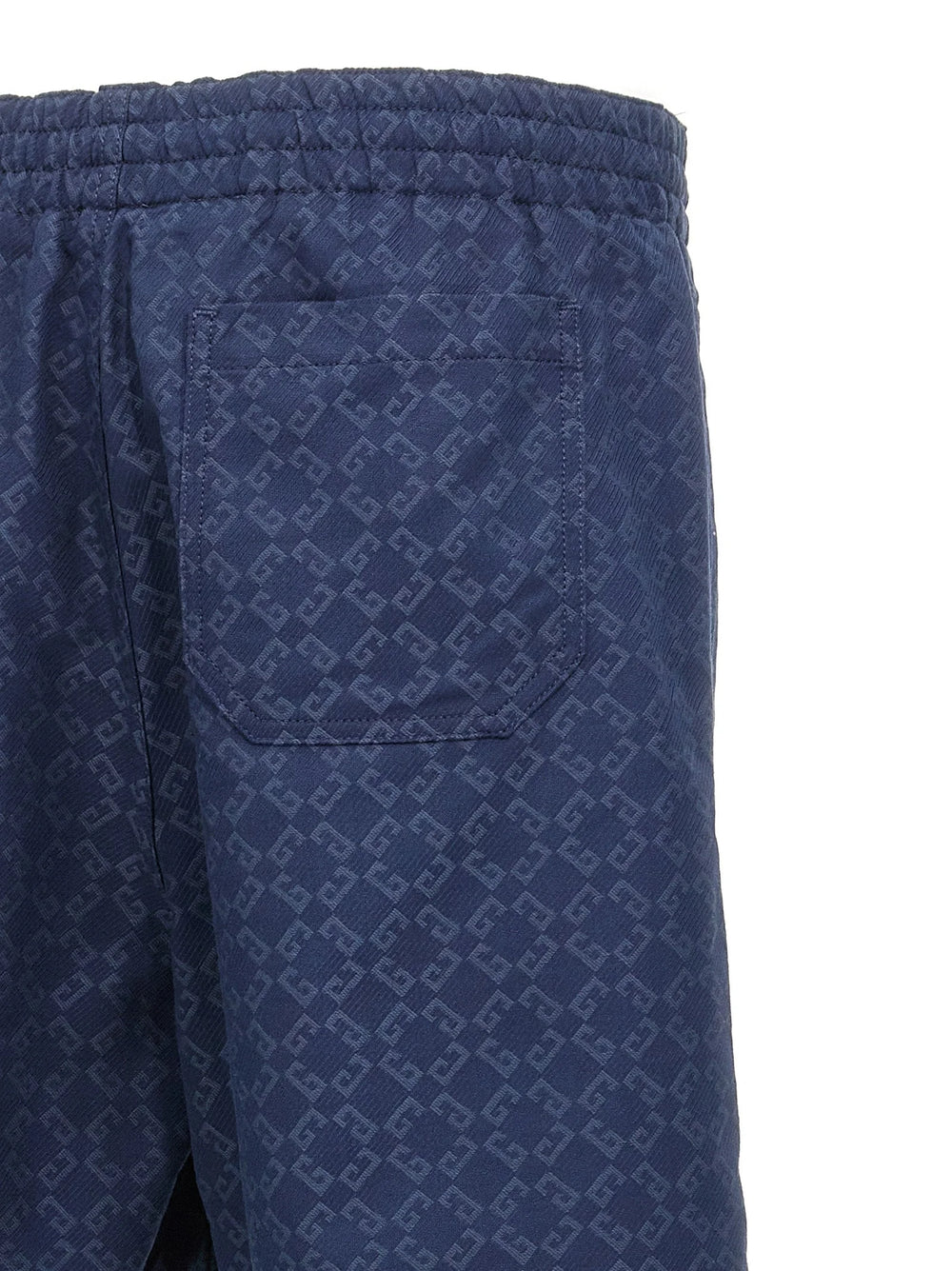 Givenchy Blue Cotton Bermuda Shorts