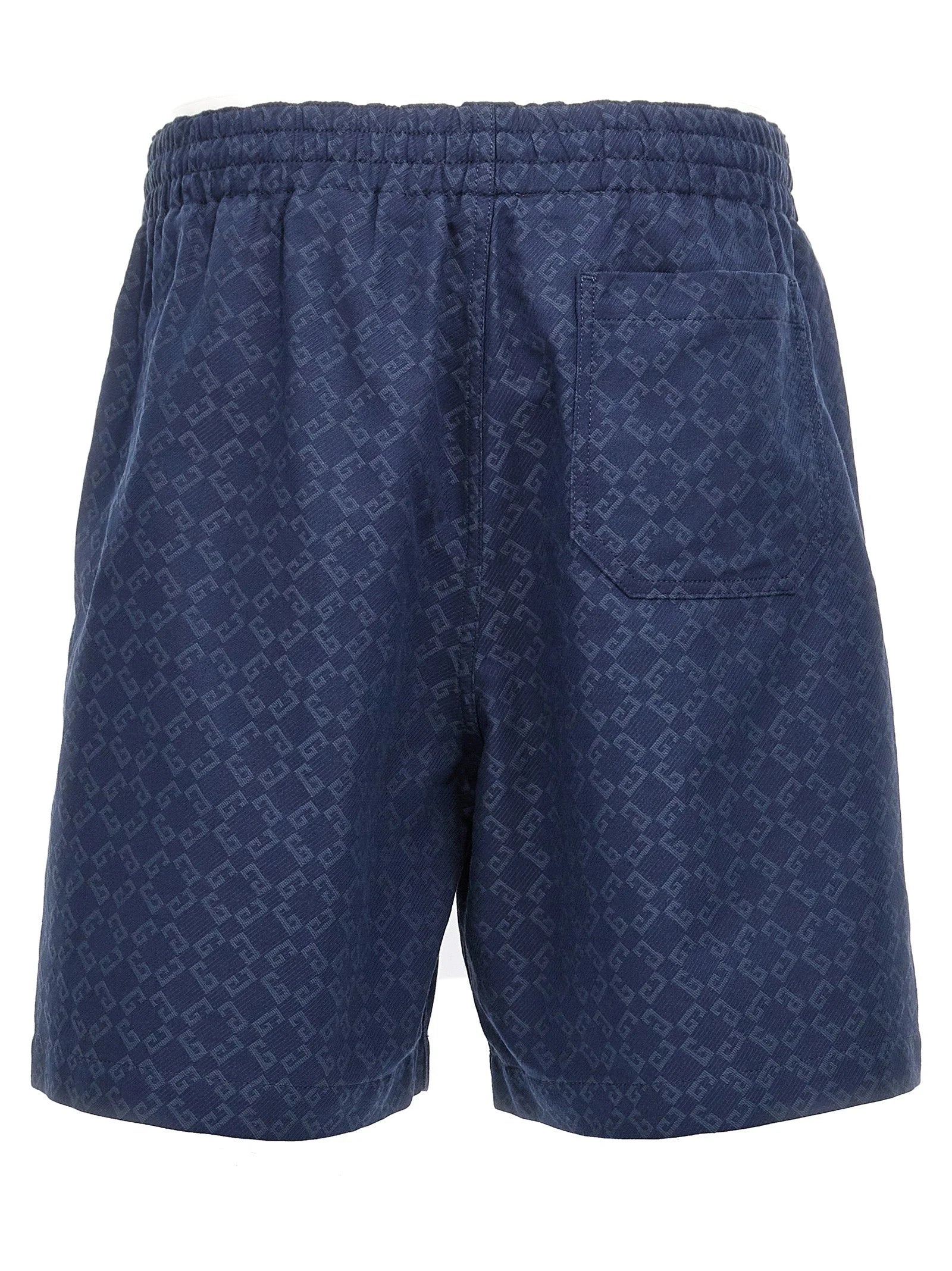 Givenchy Blue Cotton Bermuda Shorts