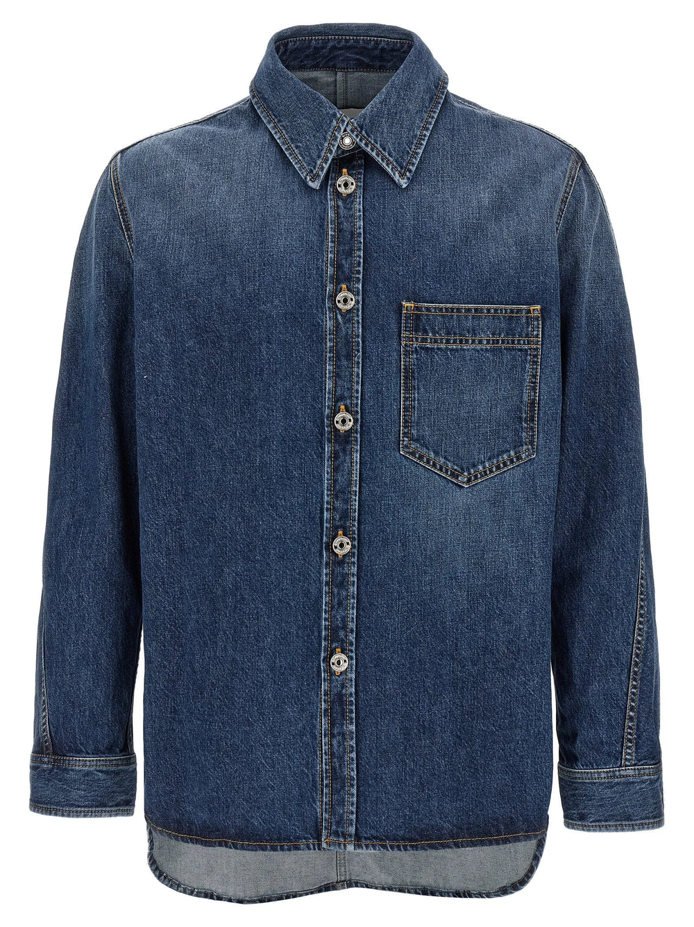Givenchy Blue Cotton Blouse - M