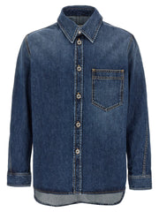 Givenchy Blue Cotton Blouse - M