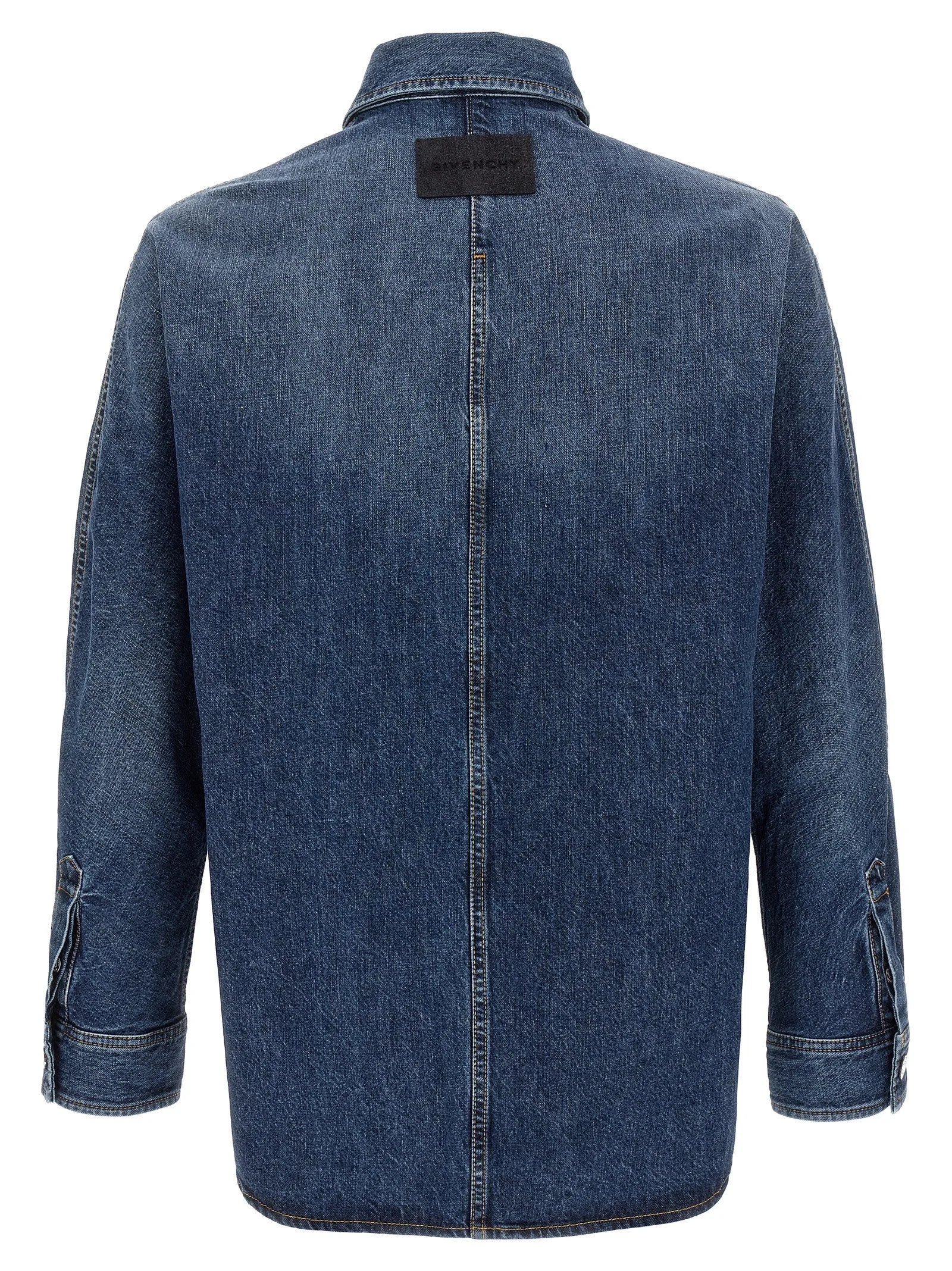 Givenchy Blue Cotton Blouse - M